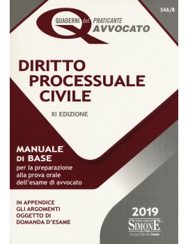 DIRITTO PROCESSUALE CIVILE manuale di ba