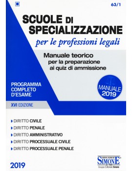 SCUOLE DI SPECIALIZZAZIONE PER LE PROFES