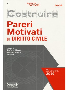 COSTRUIRE PARERI MOTIVATI CIVILE