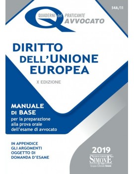 DIRITTO UNIONE EUROPEA