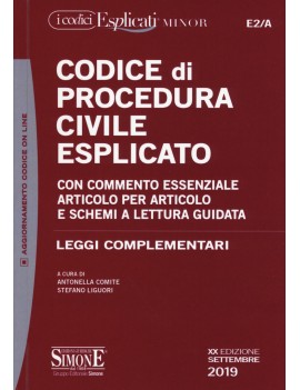 CODICE PROCEDURA CIVILE 2019 ESPLICATO