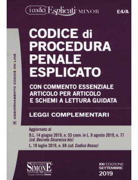 CODICE DI PROCEDURA PENALE ESPLICATO