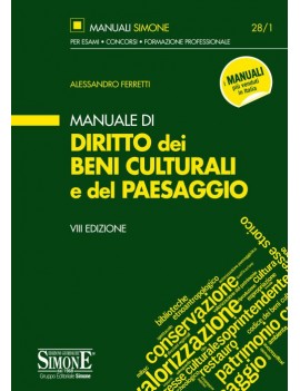 MANUALE DIRITTO DEI BENI CULTURALI E DEL