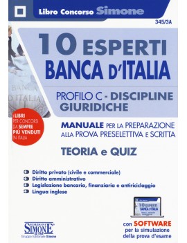 10 ESPERTI BANCA D'ITALIA PROFILO C