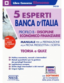 5 ESPERTI BANCA D'ITALIA B