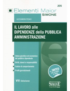 LAVORO ALLE DIPENDENZE DELLA PUBBLICA