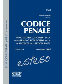 CODICE PENALE ESTESO 2019