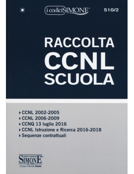 RACCOLTA CCNL SCUOLA  510/2