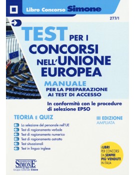 TEST CONCORSI UNION EUROPEA manuale