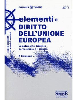 ELEMENTI DI DIRITTO UNIONE EUROPEA