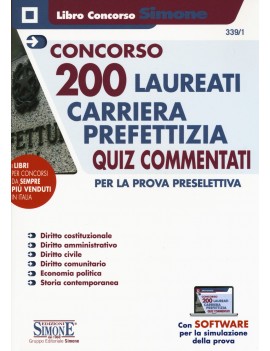 CARRIERA PREFETTIZIA 200 laureati