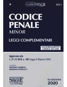 CODICE PENALE 2020  MINOR