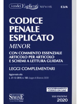 CODICE PENALE ESPLICATO MINOR