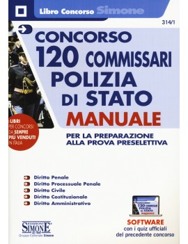 120 commissiari polizia di stato