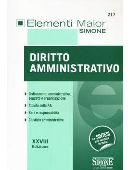 ELEMENTI DI DIRITTO AMMINISTRATIVO