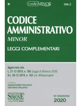 CODICE AMMINISTRATIVO 2020