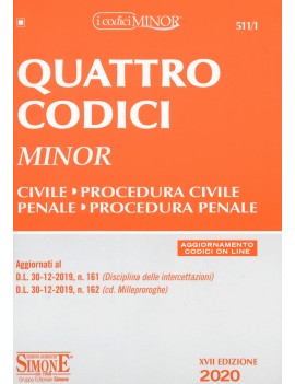 VE QUATTRO CODICI 2020