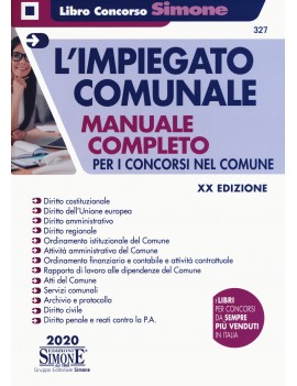 IMPIEGATO COMUNALE mnauale completo