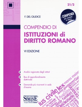 COMPENDIO DI ISTITUZIONI DI DIRITTO ROMA