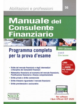 MANAULE DEL CONSULENTE FINANZIARIO