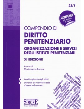 COMPENDIO DIRITTO PENITENZIARIO