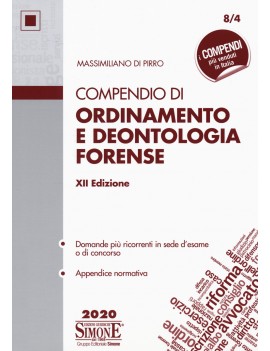 COMPENDIO DI ORDINAMENTO E DEONTOLOGI