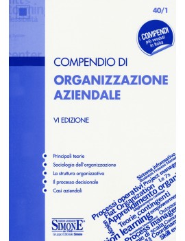 COMPENDIO DI ORGANIZZAZIONE AZIENDALE 40