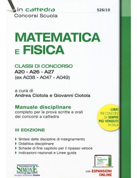 MATEMATICA E FISICA 2020  526/10