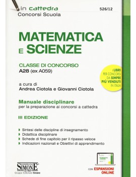 MATEMATICA E SCIENZE