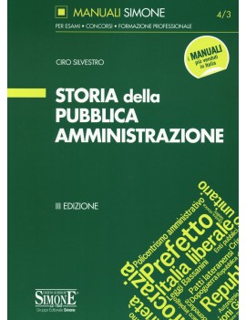 STORIA DELLA PUBBLICA AMMINISTRAZIONE