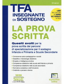 TFA INSEGNANTE SOSTEGNO tutte scuole