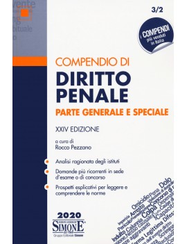 COMPENDIO DI DIRITTO PENALE 2020