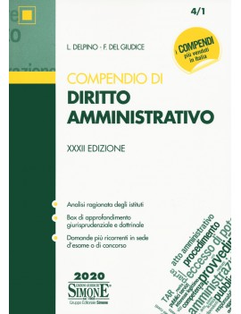 COMPENDIO DI DIRITTO AMMINISTRATIVO