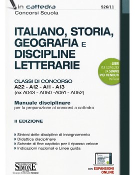 ITALIANO STORIA GEOGRAFIA E DISCIPLINE L