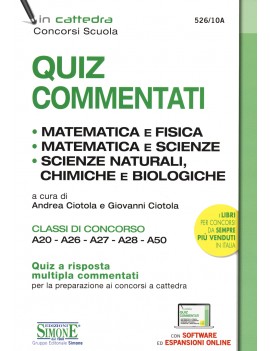 QUIZ COMMENTATI A20-A26-A27-A28-A50