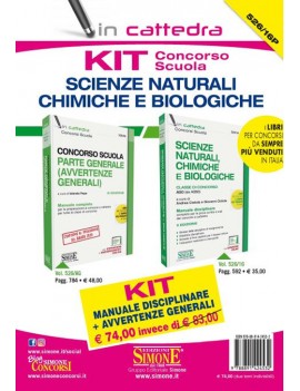 KIT Avvertenze generali + Scienze natura