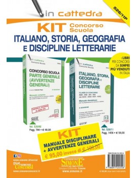 KIT Avvertenze generali + ITALIANO STORI