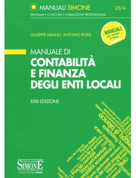 MANUALE CONTABILITA' E FINANZA ENTI LOCA