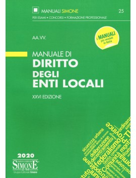 MANUALE DI DIRITTO DEGLI ENTI LOCALI