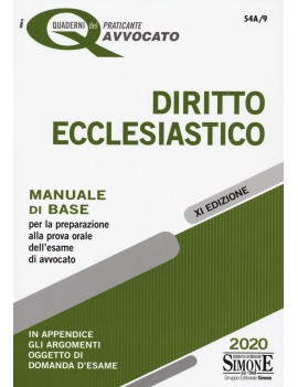 DIRITTO ECCLESIASTICO