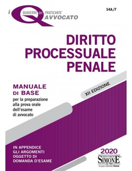 DIRITTO PROCESSUALE PENALE