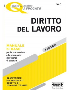 DIRITTO DEL LAVORO manuale di base