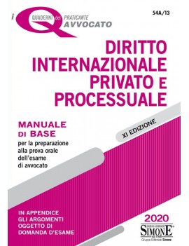 DIRITTO INTERNAZIONALE PRIVATO PROCES