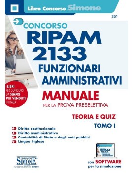 2133 RIPAM funzionari amministrativi