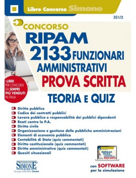 2133 RIPAM funzionari amministrativi