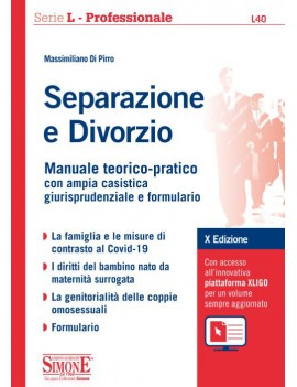 SEPARAZIONE E DIVORZIO manuale teorico p