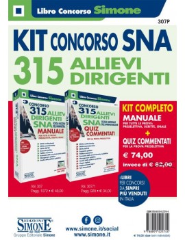 KIT 315 ALLIEVI SNA 210 DIRIGENTI