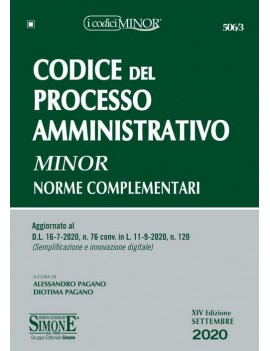 CODICE DEL PROCESSO AMMINISTRATIVO 2020