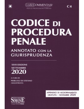 CODICE PROCEDURA PENALE 2020