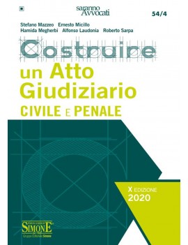 COSTRUIRE ATTO GIUDIZIARIO CIVILE-PENALE